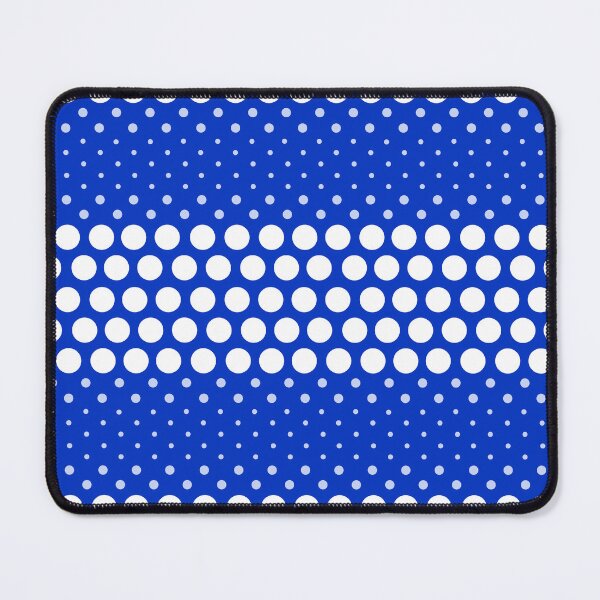 Item preview, Dotwave White Polka Dots on Cobalt Blue designed and sold by POLKAIWERX.