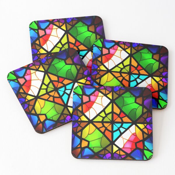 Item preview, Abstract Stained Glass Light designed and sold by CTM ArtStudio.