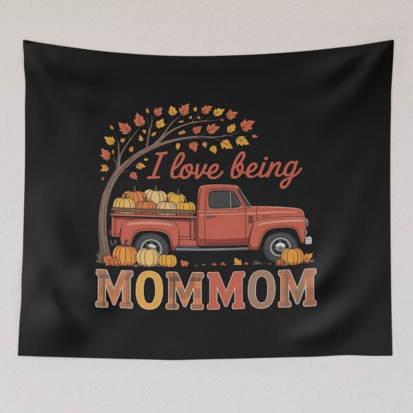 Item preview, I Love Being Mommom Pumpkin Truck Fall Thanksgiving  designed and sold by Vastingan.