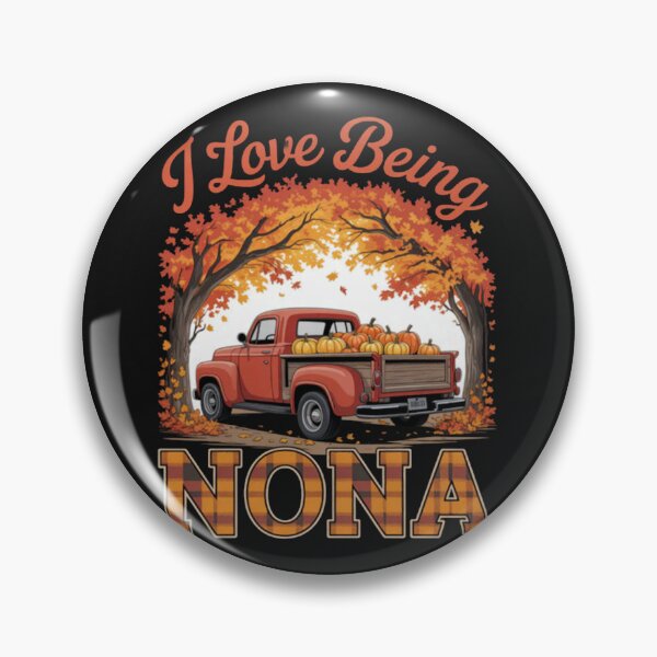Artikelvorschau, Ich liebe es, Nona zu sein, Kürbis-Truck, Herbst, Thanksgiving entworfen und verkauft von Vastingan.
