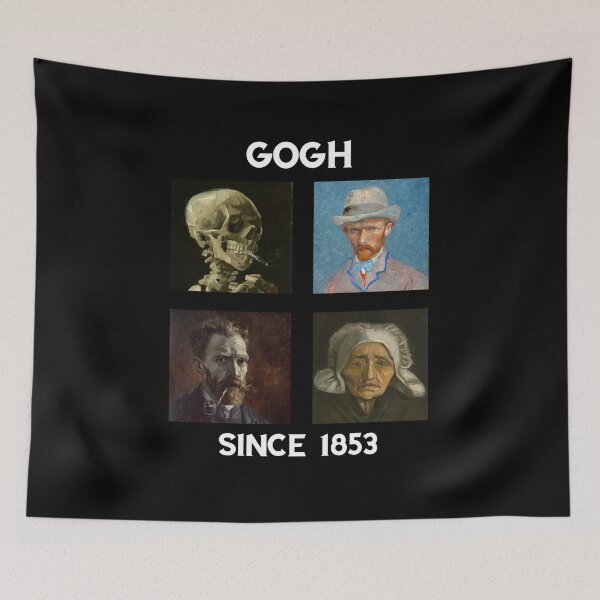 Artikelvorschau, Vincent Van Gogh Seit 1853 Weiß entworfen und verkauft von thecooltable.