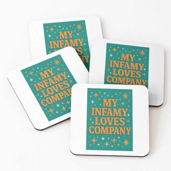 Item preview, My Infamy Loves Company designed and sold by farmergirlrb.