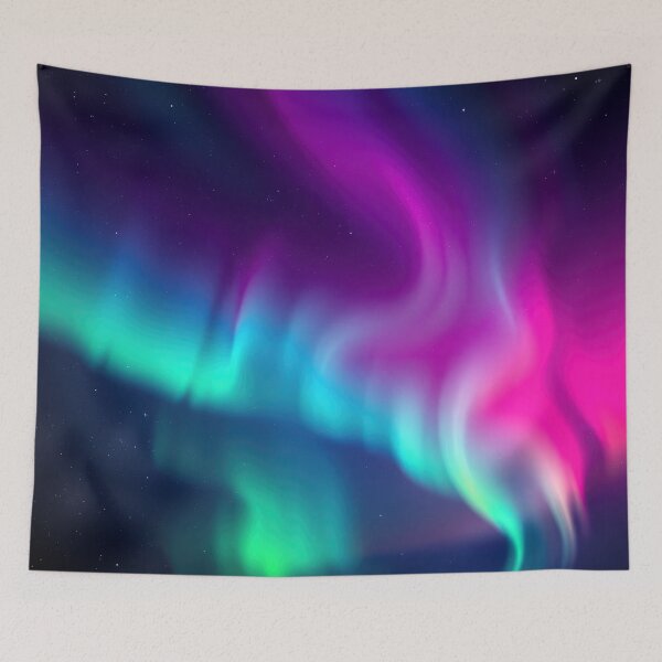 Item preview, Aurora Borealis Abstract Sky designed and sold by CTM ArtStudio.