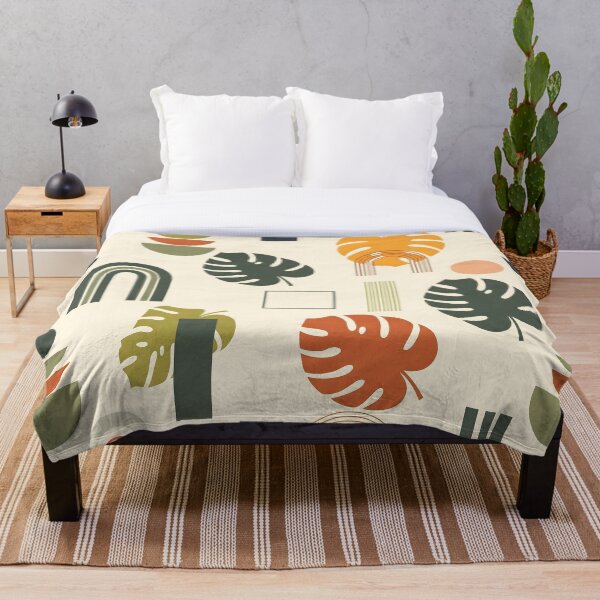 Aperçu de l'œuvre Monstera moderne du milieu du siècle créée et vendue par ShabanMerch.