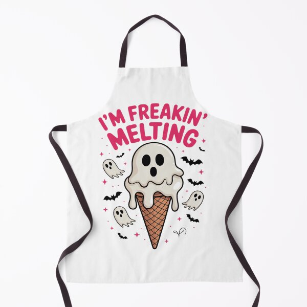 Item preview, I’m Freakin Melting Ice Cream Ghost Halloween Summer designed and sold by Ikwalima.