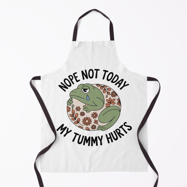 Item preview, IBS Stomach Ache Frog Nope Not Today My Tummy Hurts designed and sold by Ikwalima.