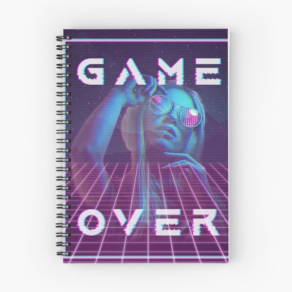 Item preview, Game Over - Vaporwave/Outrun designed and sold by griffons.