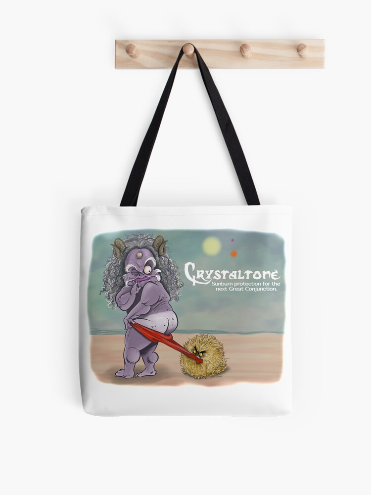 Crystaltone- Sunburn protection for the next Great Conjunction | Tote Bag