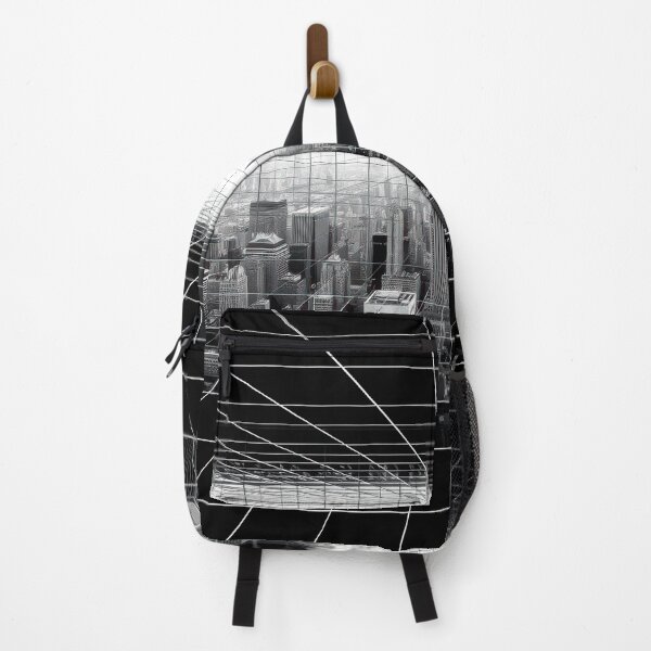 Item preview, Cityscape Grid Abstract designed and sold by CTM ArtStudio.