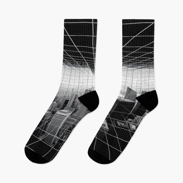 Item preview, Cityscape Grid Abstract designed and sold by CTM ArtStudio.