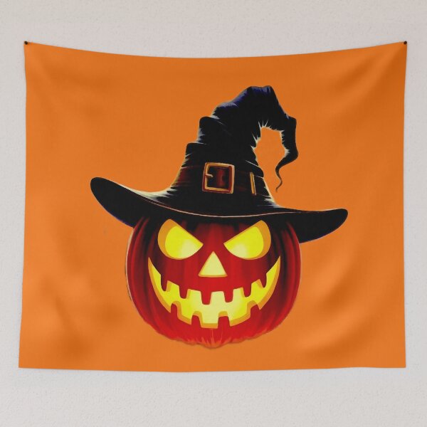 Item preview, Jack-o'lantern Witch designed and sold by ViaARTfactory.