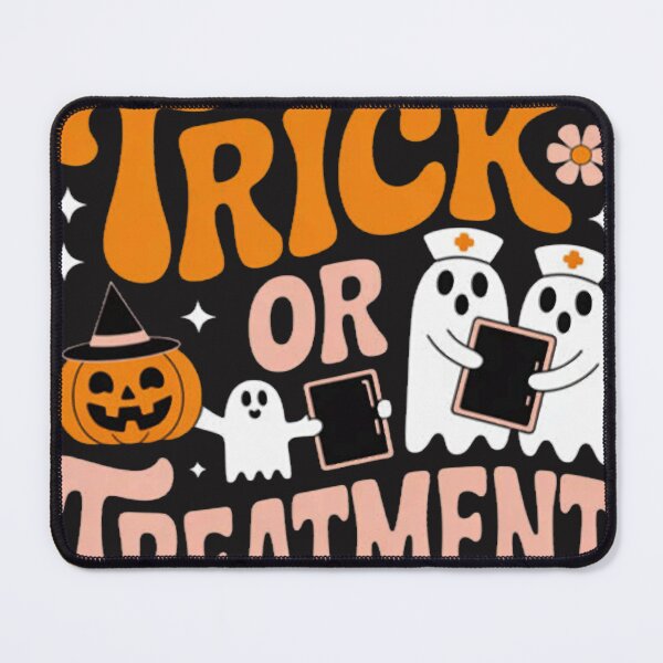 Item preview, Trick Or Treatment Cute Ghost Paramedic Halloween Nurse designed and sold by GarinaguHN.