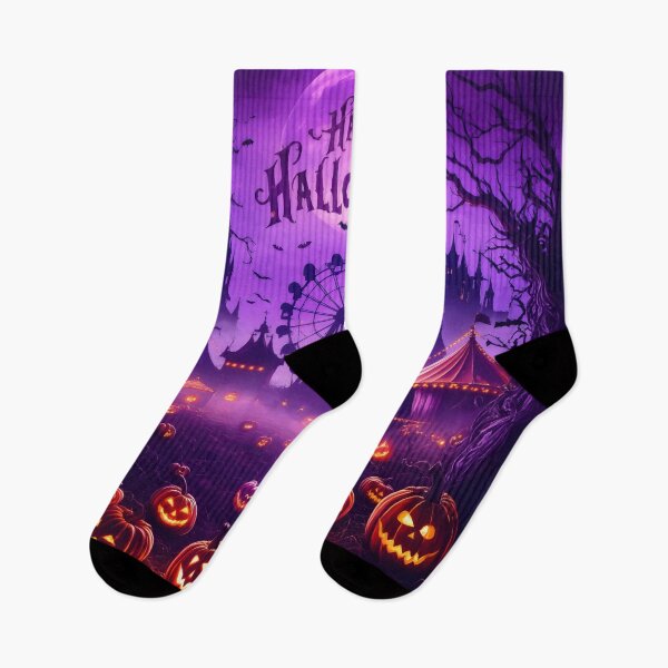 Item preview, Halloween Day Celebration Haunted Pumpkin Carnival designed and sold by Uglyandcute.