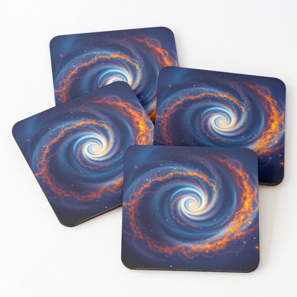 Item preview, Cosmic Dust Abstract Swirl designed and sold by CTM ArtStudio.