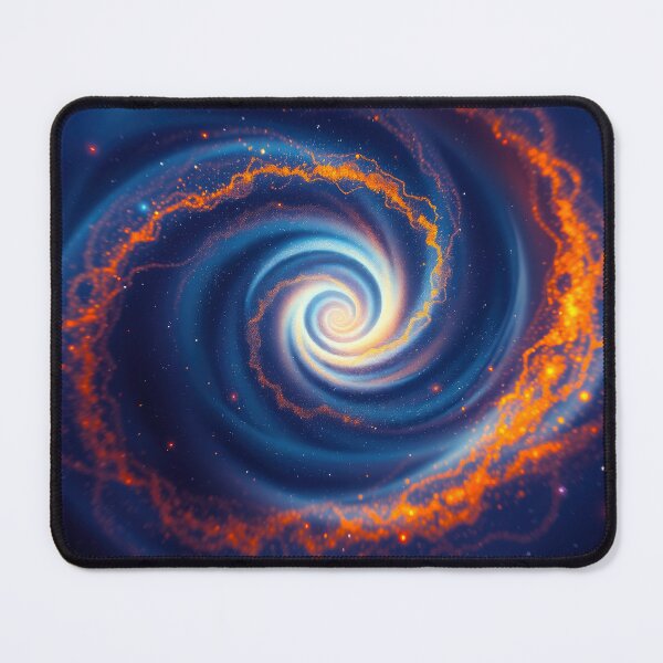 Item preview, Cosmic Dust Abstract Swirl designed and sold by CTM ArtStudio.