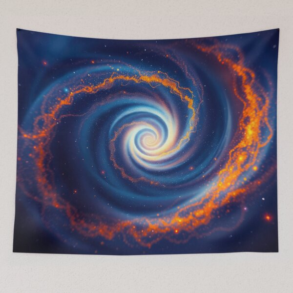 Item preview, Cosmic Dust Abstract Swirl designed and sold by CTM ArtStudio.