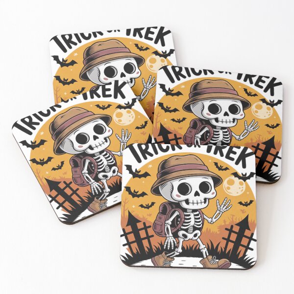 Item preview, Trick or Trek Pumpkin Hiker Halloween Art For Him designed and sold by GarinaguHN.
