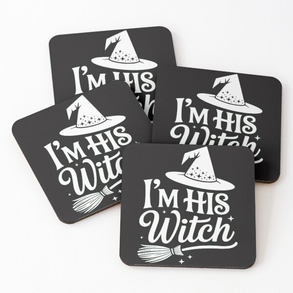 Item preview, I'm Her Boo Ghost I'm His Witch Broomstick Halloween designed and sold by Ikwalima.