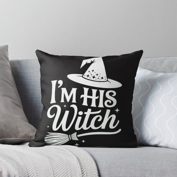 Item preview, I'm Her Boo Ghost I'm His Witch Broomstick Halloween designed and sold by Ikwalima.