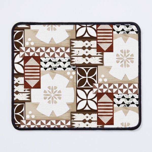 Item preview, Fijian Modern Tapa Pattern - Niumaia designed and sold by lolomastudio.