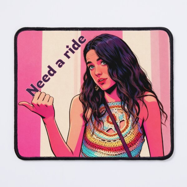 Item preview, Need a Ride – Margaret Qualley Hitchhiker Vibes designed and sold by Vicky021.