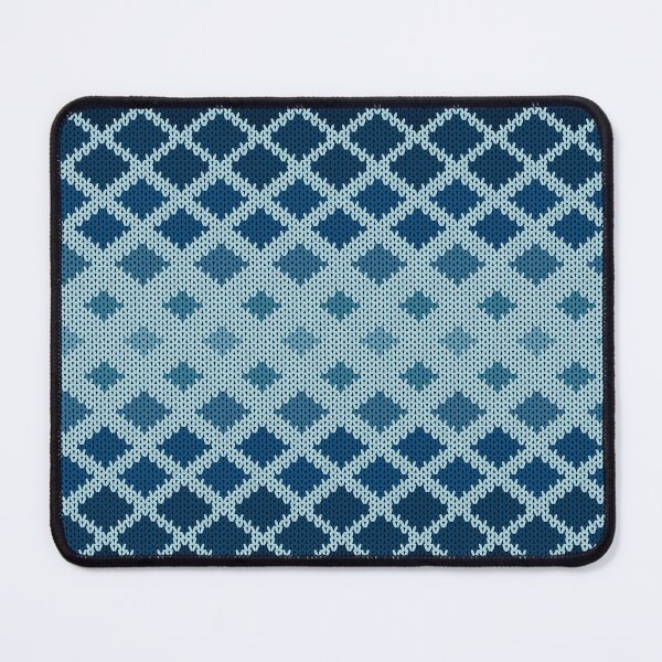 Item preview, Knitted Argyle Gradient in Blue Tones designed and sold by teaw-teaw.