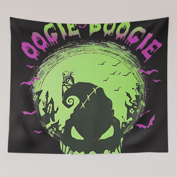 Item preview, Oogie Boogie Glow Green Shirt – Spooky Nightmare Halloween Tee designed and sold by dominiquebrm.