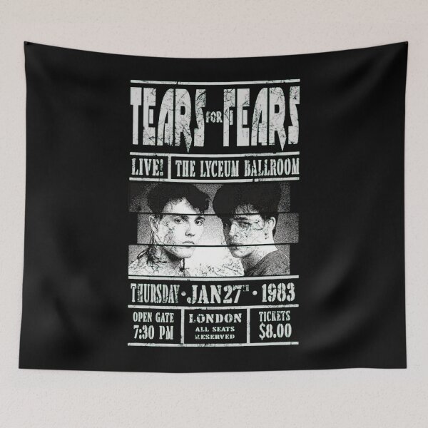 Item preview, Tears for Fears designed and sold by HartjEnnifer.