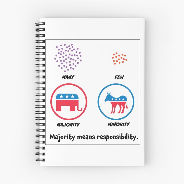 Item preview, Many-Few/Majority-Minority designed and sold by Quantum Duck Studio.