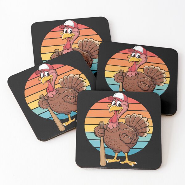 Item preview, Turkey Baseball Thanksgiving Sports designed and sold by LunaCrazeArt.