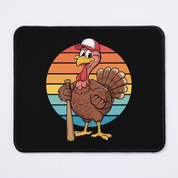 Item preview, Turkey Baseball Thanksgiving Sports designed and sold by LunaCrazeArt.