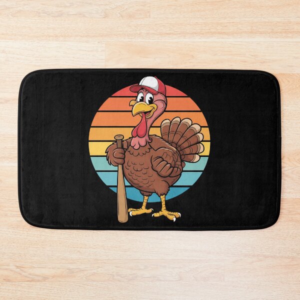 Item preview, Turkey Baseball Thanksgiving Sports designed and sold by LunaCrazeArt.