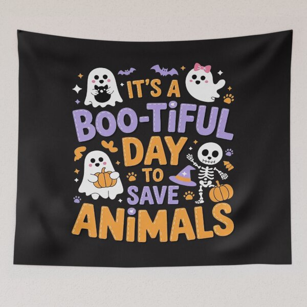 Item preview, It's A Boo-Tiful Day to Save Animals Veterinarian Halloween designed and sold by Ikwalima.