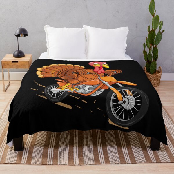 Item preview, Turkey Dirt Bike Motorcross Thanksgiving designed and sold by LunaCrazeArt.