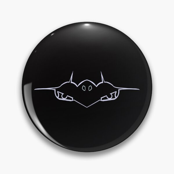 Item preview, Black Combat Line Art – Futuristic Stealth Jet | Minimal Sci-Fi Design designed and sold by Combat Skies.