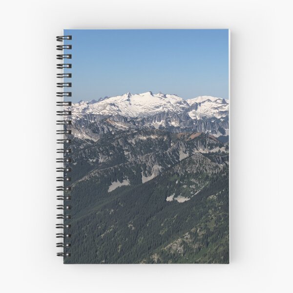 Item preview, Montañas Cascade cubiertas de nieve, Washington designed and sold by flyscenicair.