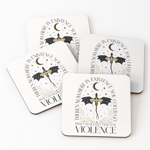 Item preview, Fourth Wing There’s Nowhere In Existence  designed and sold by SaltedBeachPaperie.