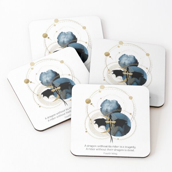 Item preview, Fourth Wing Chapter Text Quote - Fantasy Literature designed and sold by SaltedBeachPaperie.
