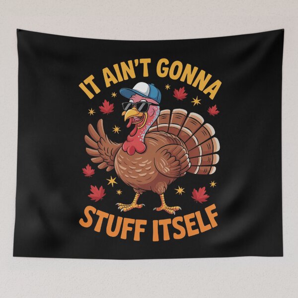 Item preview, Turkey Thanksgiving Funny Fun Joke designed and sold by LunaCrazeArt.