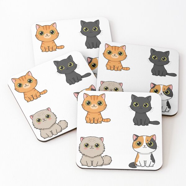 Item preview, cute cats designed and sold by Tecno-Art-Land.