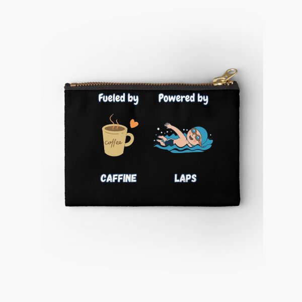 Item preview, Coffee & Laps – Swimming Motivation T-Shirt / Gift for Swimmers designed and sold by endurothreads.