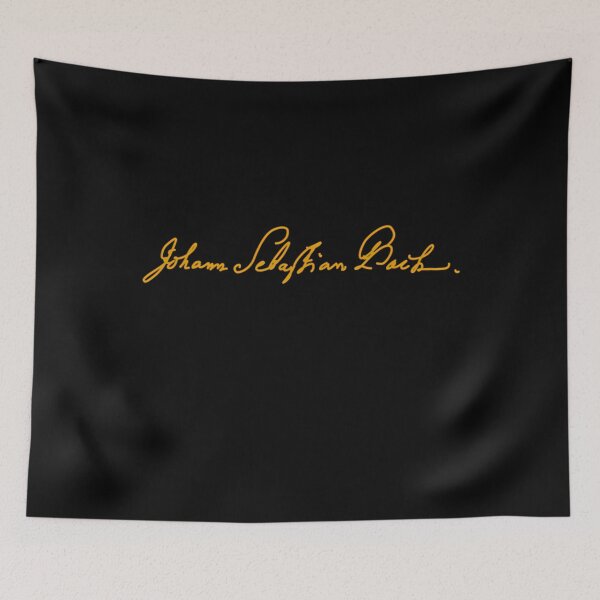 Item preview, johann sebastian bach - signature - old gold - rb designed and sold by Marksitafin3.