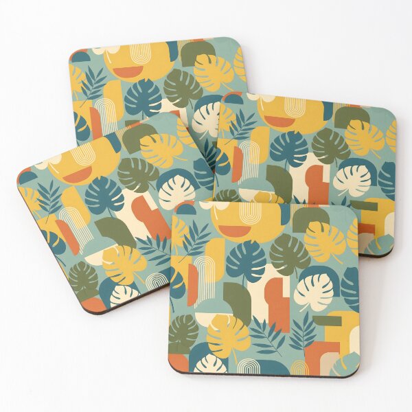 Item preview, Patrón de hojas de Monstera, patrón de Monstera, Monstera tropical designed and sold by ShabanMerch.