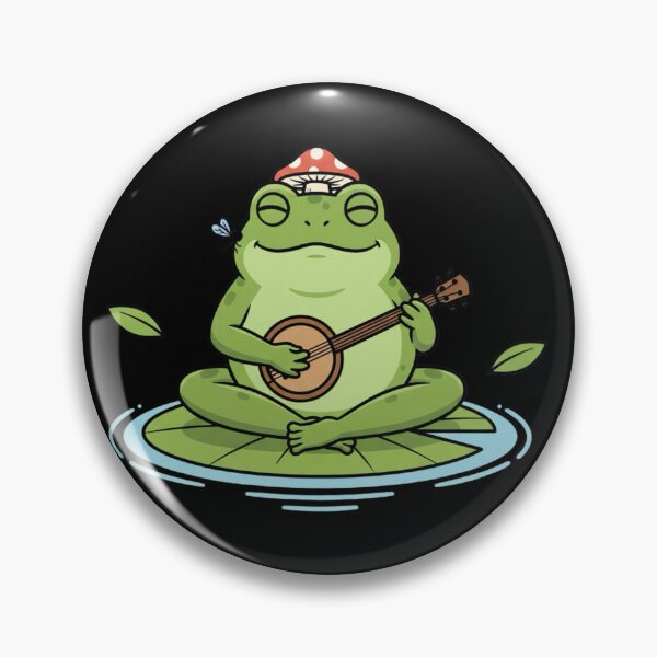Item preview, Zen Frog Meditation –  designed and sold by Whisky1111.