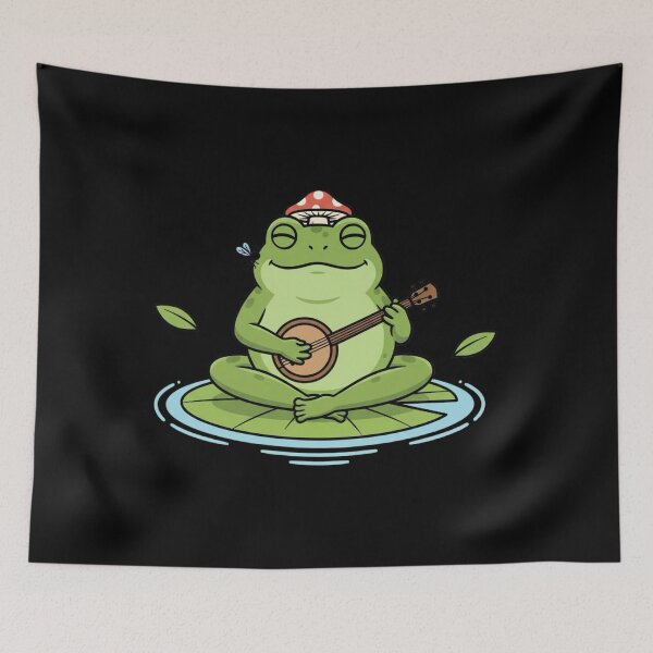 Item preview, Zen Frog Meditation –  designed and sold by Whisky1111.
