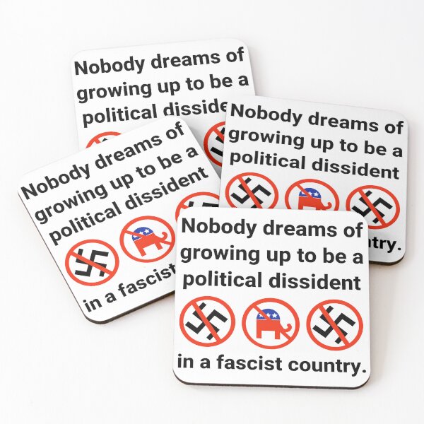 Item preview, Political dissident in a fascist country.  designed and sold by Rachel the Artist .
