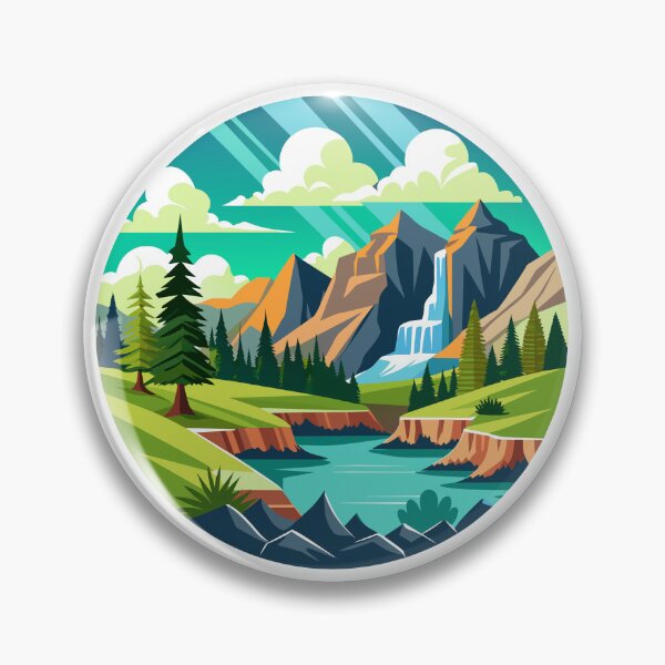 Artikelvorschau, Great Basin Nationalpark Design – Nevada Wilderness Waterfall Adventure Art entworfen und verkauft von ActiveOutdoorLiving.