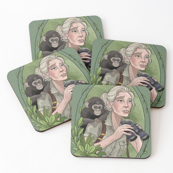 Item preview, Jane Goodall designed and sold by Lauren Eldridge-Murray.