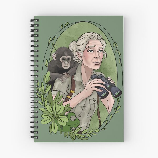 Item preview, Jane Goodall designed and sold by Lauren Eldridge-Murray.
