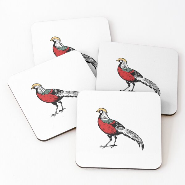 Item preview, Golden Pheasant Illustration | Elegant Bird Design Inspired by Nature designed and sold by JollyCritters.